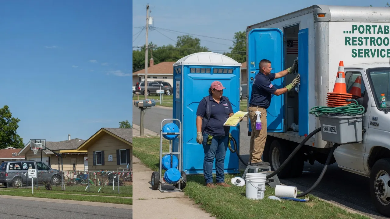 Portable Toilet Rental in Riddlesburg, PA near me